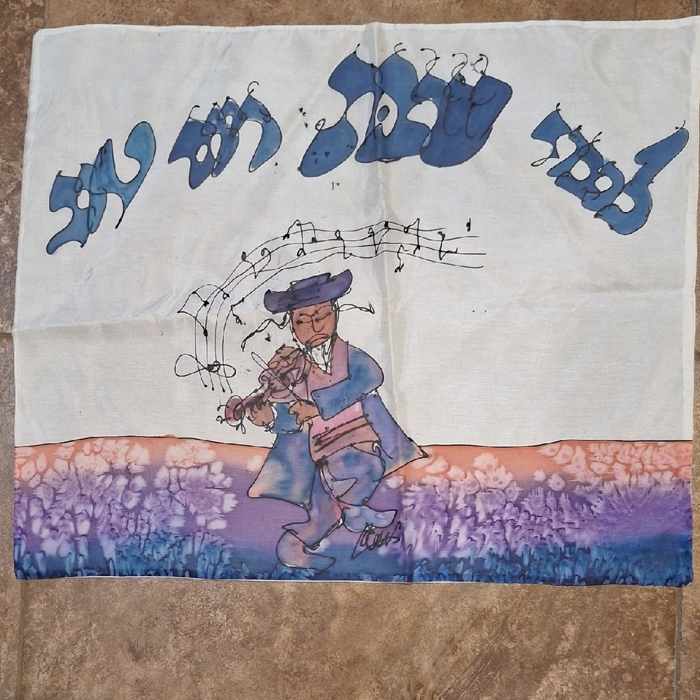 Colorful Musician Art Scarf